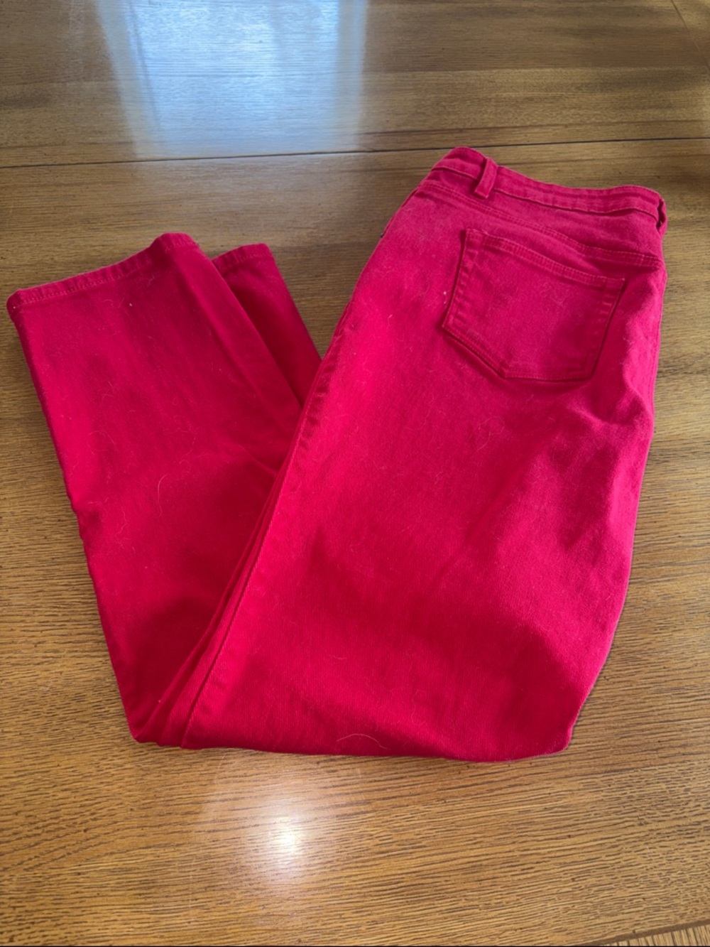 RED Straight-Leg Jeans - Picture 7 of 9